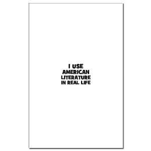  I Use American Literature In Funny Mini Poster Print by 