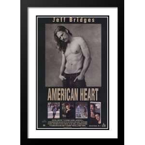 American Heart 20x26 Framed and Double Matted Movie Poster   Style A 