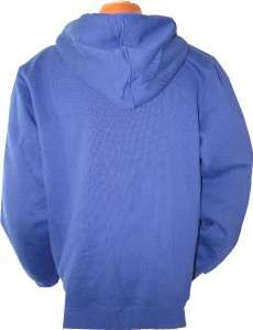 NEW Mens ADIDAS ORIGINALS Fleece TREFOIL HOODY Sweatshirt Navy Blue 