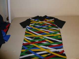 Adidas Shoes Laces T Shirt All Over Print New Large  