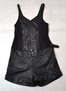 ERIN WASSON RVCA Leather Shorts SMALL NWOT  