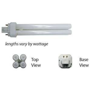 WAC Lighting PLC13W 27 G24Q 13 Watt Quad Tube 4 Pin G24Q Base CFL Bulb 