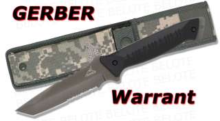   , thin and a digital camo sheath   the Warrant is ready for action