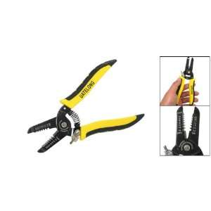  Amico Black Yellow Handle Wire Stripping Cutting Pliers 