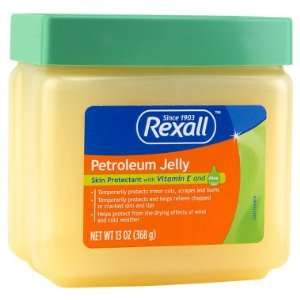  Rexall Petroleum Jelly with Aloe and Vitamin E   13 oz 