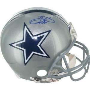  Signed Emmitt Smith Helmet   Authentic   Autographed NFL 