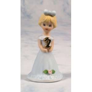  Growing up Girls from Enesco Blonde Age 2 Figurine 3 IN 