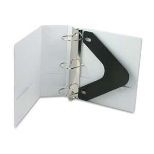  more paper than conventional round ring binders all within a sleeker 