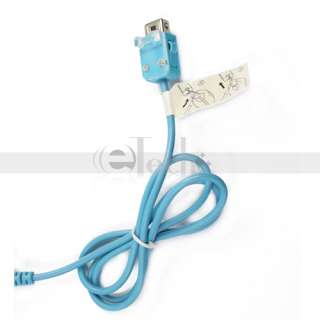 BLUE NUNCHUCK CONTROLLER FOR NINTENDO WII VIDEO GAME US  
