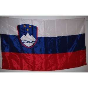  SLOVENIA FLAG       3x5 foot     Slovenian flag Patio 