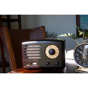   Tube Amplified Sound, iPod Input, Vintage Radio Electronics