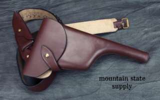 Mauser C 96 Broomhandle C96 Bolo m1896 Pistol Brown Leather Holster 
