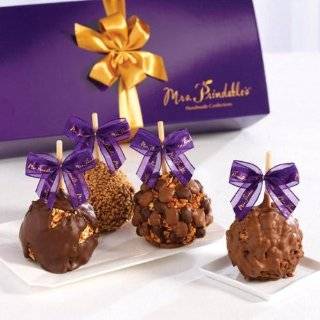 Nut Lovers Gift Assortment of Petite Chocolate and Caramel Apples