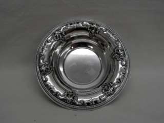 Wallace Sterling Silver bowl Grande Baroque Pattern 6 3/4 Diameter 1 