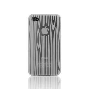  Clear iPhone 4 Case   MiniSuit Tree Design Hard Skin Cover 