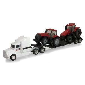  Ertl Collectibles 164 Case IH Tractor Hauling Set Toys 