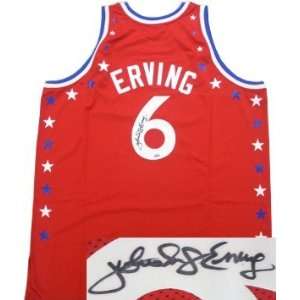  Signed Julius Erving Jersey   Authentic with Dr J 