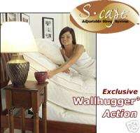 SPLIT QUEEN SCAPE Adjustable Bed w Massage Wall hugger  