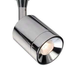   QF LED102 W F BN Charge   One Light Track Head, Brushed Nickel Finish
