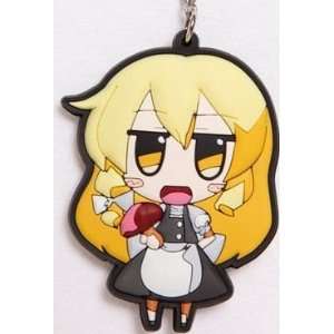  Touhou Kirisame Marisa 2 sided Rubber Key Holder Toys 