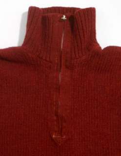 Vintage 30s VIM Sportswear WOOL Half Zip SHAWL COLLAR Athletic Sweater 