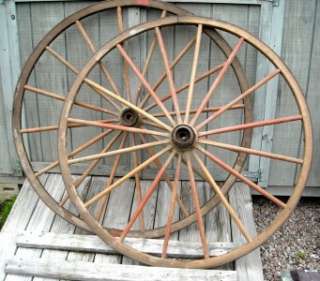 Large Antique Buggy Wagon Wheel  
