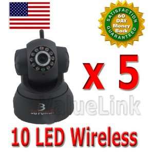   Network Wifi Camera with Night Vision   Black Newest Model Free Extra