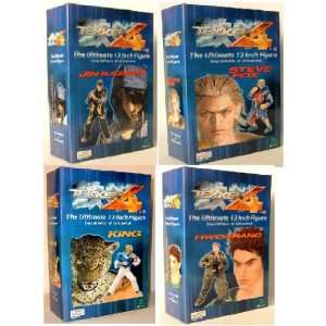  Tekken 4 Series 1 12 Figure Set Of 4 Toys & Games