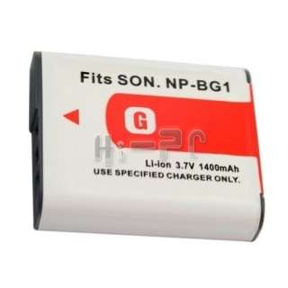 NP BG1 Battery for sony CyberShot DSC W290 W100 H10 H3  