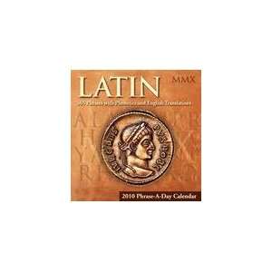  Latin Phrase A Day 2010 Desk Calendar