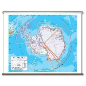  Universal Map 2798928 Antarctica Advanced Political Wall Map 