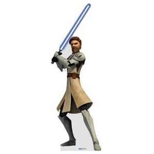Star Wars Clone Wars Obi Wan Kenobi Clone Trooper Life Size Poster 