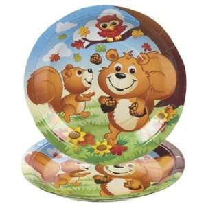  Fall Critters Dinner Plates   Tableware & Party Plates 