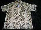 Joe Marlin Hawaiian Camp Silk Shirt Sz Large L NEW