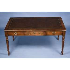    English Antique Style Mahogany Writing Table Furniture & Decor