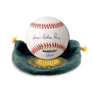 Hunter Andrew Pence Autographed Baseball