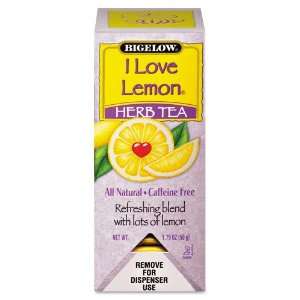  Bigelow® Lemon Flavor Single Tea Bags, 28/Box Office 