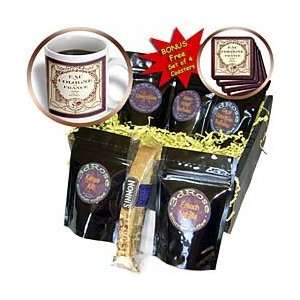 Florene Vintage   French Merlot Color Perfume Ad   Coffee Gift Baskets 