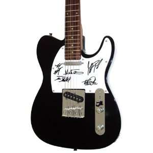  Foreigner Autographed Signed Guitar UACC RD & Proof 