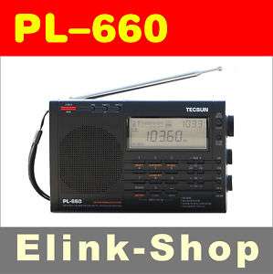 TECSUN PL 660 PLL AIR/FM/MW/LW/SW SSB SYNC PL660 RADIO  