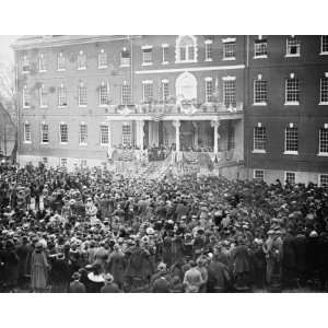  1921 photo Marshal Foch at Georgetown, 11/16/21