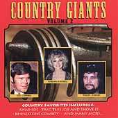 Country Giants, Vol. 2 Legacy CD, Jan 2000, Legacy  