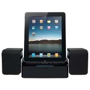 iLuv Hi Fidelity Black Speaker Dock for iPad/ iPhone/ iPod   iMM747BLK 
