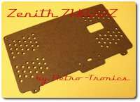 Description Reproduction Zenith 7H822Z Radio Back   This auction is 