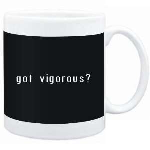  Mug Black  Got vigorous?  Adjetives