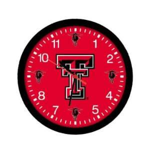  Texas Tech Red Raiders Texas Tech Game Time Wall Clock 