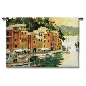  Fine Art Tapestry Portofino View Rectangle 0.53 x 0.42 