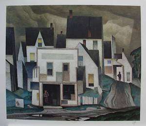 CASSON group of seven SIGNED Village House LTD art  