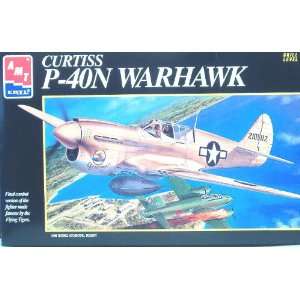  Curtiss P 40N Warhawk Kit by AMT 148 Toys & Games