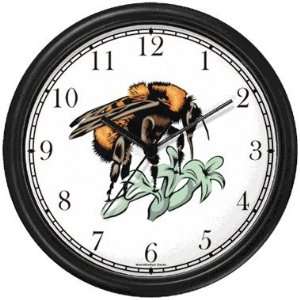  Bee on Flower Insect   Animal Wall Clock by WatchBuddy 